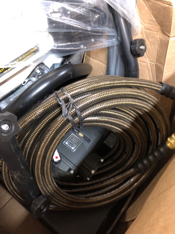 Photo 4 of SIMPSON Cleaning PS60869 PowerShot 4000 PSI Gas Pressure Washer, 3.5 GPM AAA Triplex Pump, Honda GX270 Engine, Includes Spray Gun, Wand, 5 QC Nozzle Tips, 3/8-inch x 50-Foot Monster Hose, 49-State