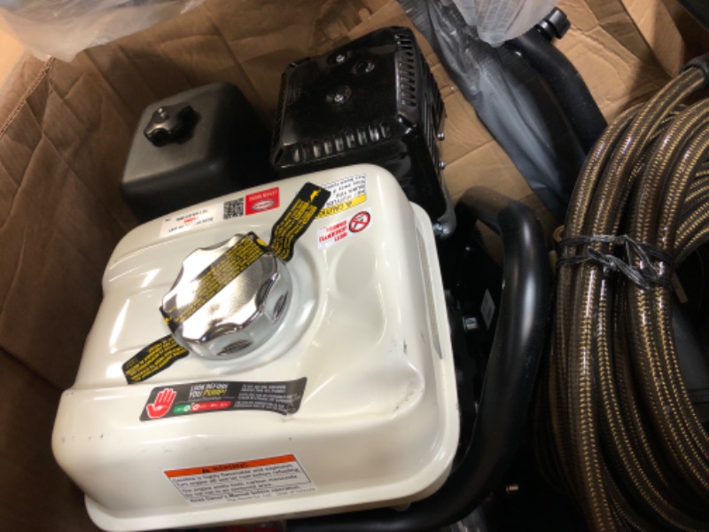 Photo 2 of SIMPSON Cleaning PS60869 PowerShot 4000 PSI Gas Pressure Washer, 3.5 GPM AAA Triplex Pump, Honda GX270 Engine, Includes Spray Gun, Wand, 5 QC Nozzle Tips, 3/8-inch x 50-Foot Monster Hose, 49-State