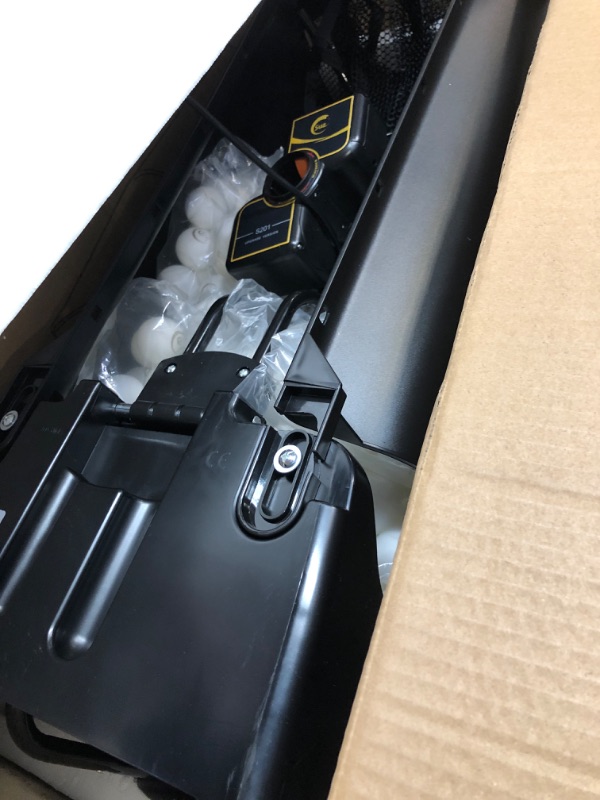 Photo 1 of Suz Table Tennis Robot with Net Ping Pong Ball Machine S201 Automatic Table Tennis Machine for Training with 40mm+ Table Tennis Balls