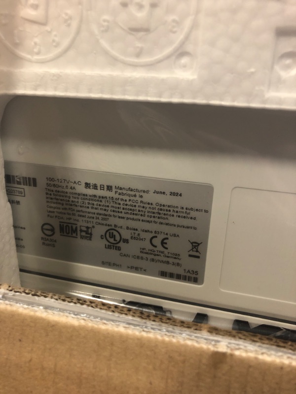 Photo 1 of HP LaserJet Pro 4001dn Printer, Print, Fast speeds, Easy setup, Mobile printing, Advanced security, Best-for-small teams, Ethernet/USB only