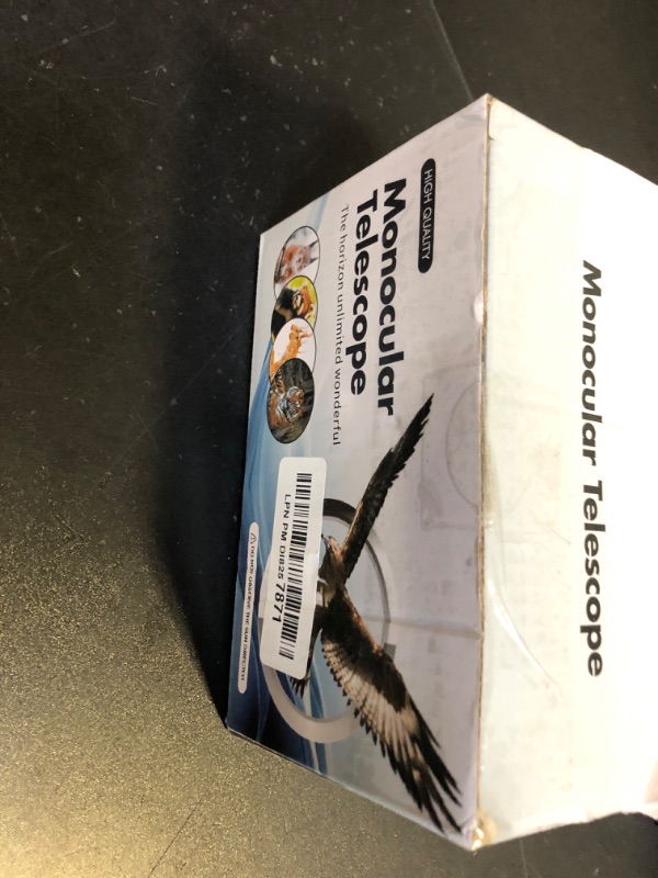 Photo 1 of Monocular-Telescope 80x100 High Powered Monocular for Adults Monocular for Smartphone Adapter Monocular Telescope Hunting Wildlife Bird Watching Travel Camping Hiking