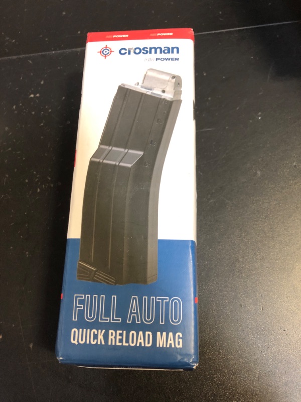 Photo 1 of Crosman CFAHCM Quick Loading BB Magazine For SBR Full Auto BB Air Rifles, Black