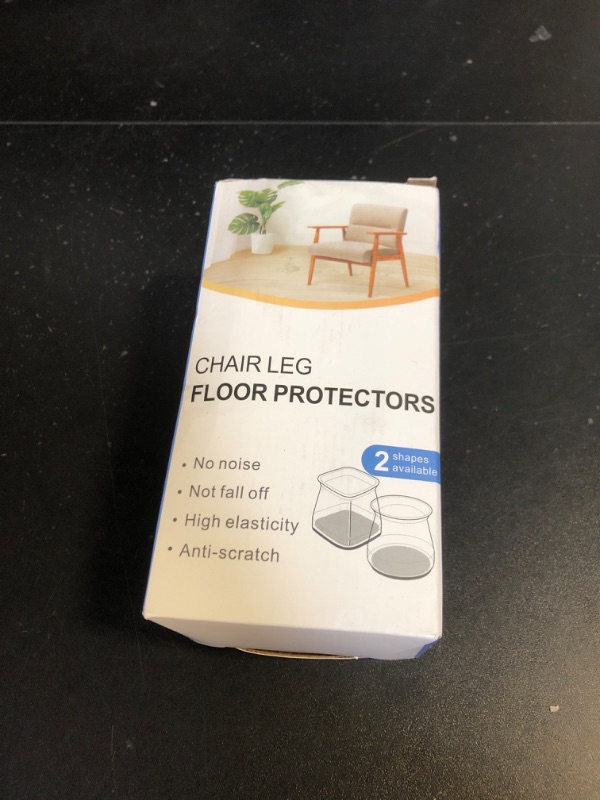 Photo 2 of 32 Pcs Chair Leg Protectors for Hardwood Floors, Silicone Felt Furniture Leg Cover Pad for Protecting Floors from Scratches and Noise, Smooth Moving for Chair Feet(Large fit : 1.3'' - 2'')