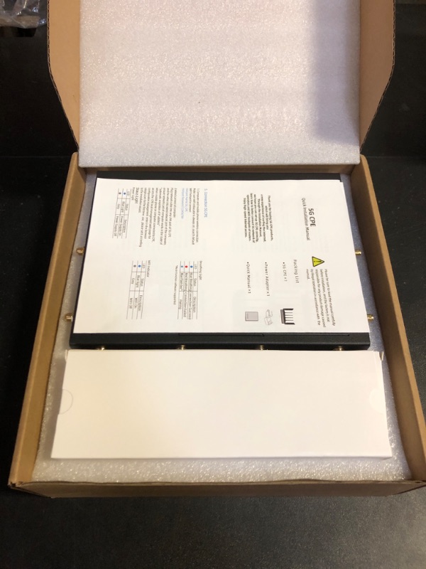 Photo 1 of UOTEK 5G SIM Card Router CPE, WiFi 6 Router 5G Modem Dual Band NSA SA with SIM Card Slot for Smarthome Office Indoor High Speeed Wireless Router