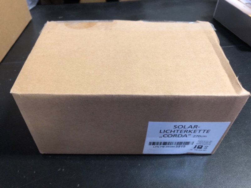 Photo 1 of Solar Outdoor String Lights, 10Ft Vintage Rope Hemp Solar Patio Lights, Waterproof Warm White Solar Powered String Lights With 10 Shatterproof Bulbs for Garden Fence Stairs Balcony Café Bistro