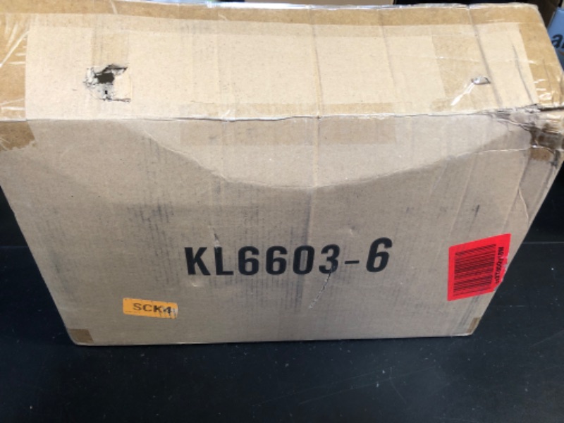 Photo 1 of iSPECLE Freezer Storage Bins - 6 Pack Small Stackable Deep Freezer Organizer Bins for Most 7 Cu.FT Chest Freezer Sort Frozen Food, Freezer Basket with Handles Easy to Get Food from Bottom, Black