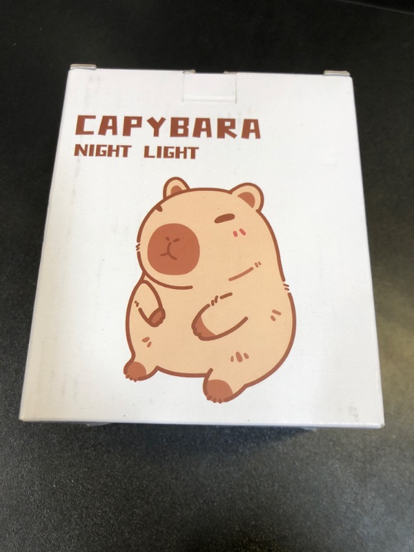 Photo 2 of Hinittey Capybara Night Light,Gifts for Women Animal Nursery Lamp with Rechargeable & Dimmer & Timer for Home Room,Best Gifts for Mother Day, Fahter Day,Birthday Gift for Boys Girls Children