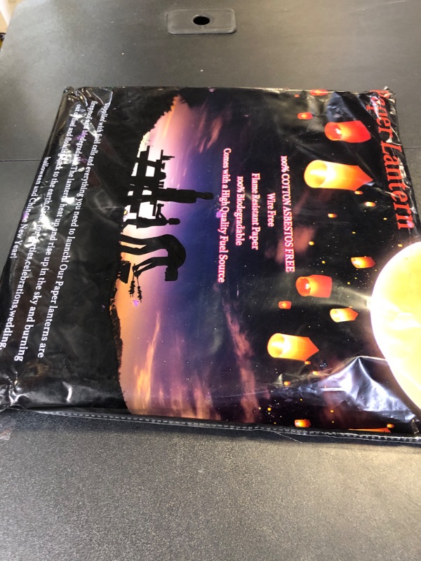 Photo 1 of 10Pack Multicolor Gathering Chinese Paper Lanterns for New Year[Party Decoration]Chinese Lanterns to Release Make Wish.