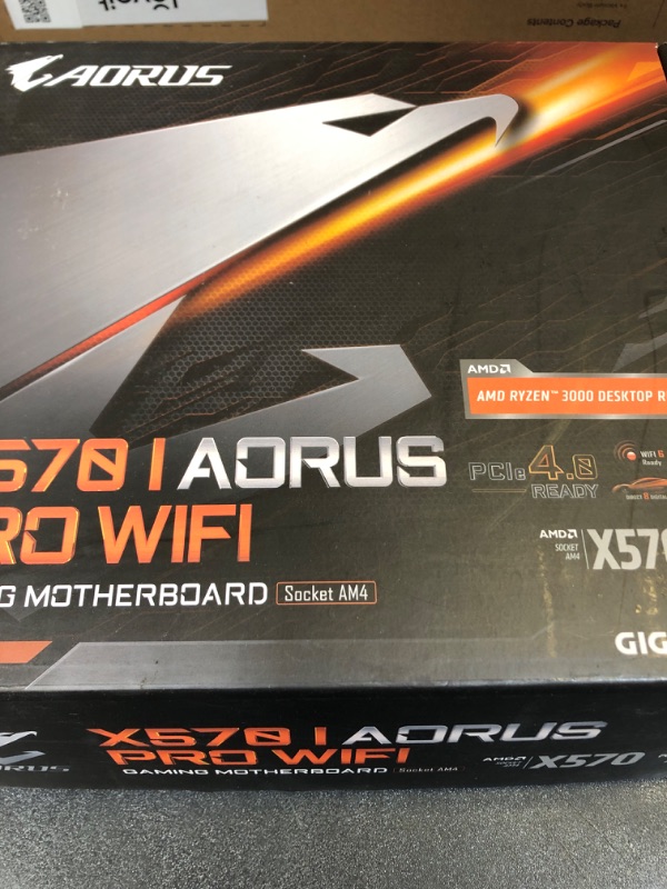 Photo 2 of Gigabyte I Aorus Pro AMD X570 AM4 Mini ITX DDR4-SDRAM Motherboard