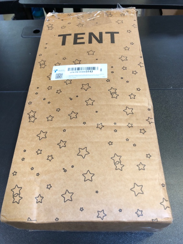 Photo 1 of Monobeach Princess Tent Girls Large Playhouse Kids Castle Play Tent with Star Lights Toy for Children Indoor and Outdoor Games, 55'' x 53'' (DxH)