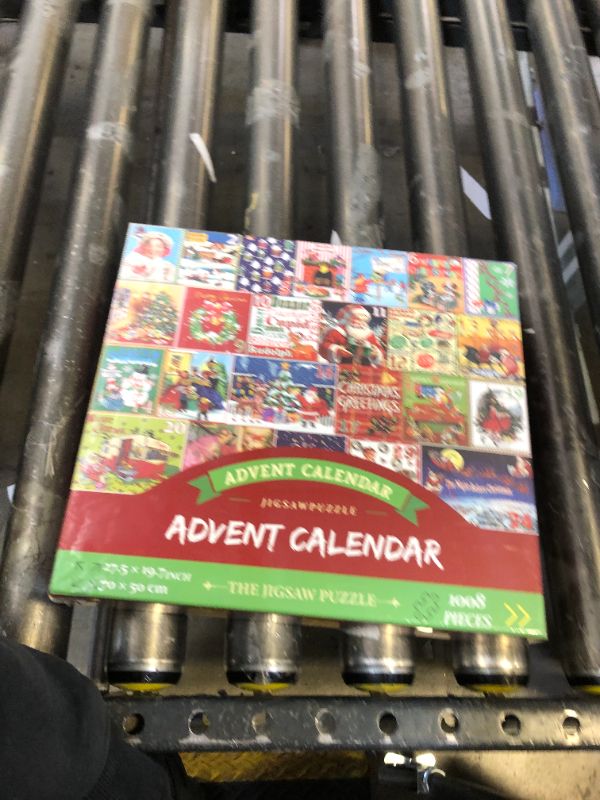 Photo 2 of Jigsaw Puzzle Advent Calendar 2024, Jigsaw Puzzles for Adults 1008 Piece, 24 Days Christmas Countdown Calendars Puzzles Game, Large 1008 pcs Artwork Gifts for Teens Adults Families 27.5” x 19.7”