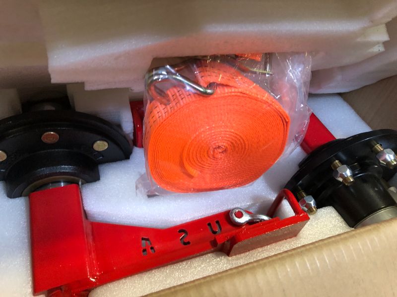 Photo 1 of New Upgrade Shipping Container Wheels,8x6.5 Lug,Shipping Container Accessories,Container Moving Tools,Container Spindle Kit,2-Pack