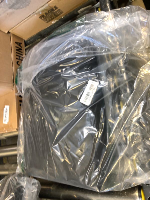 Photo 1 of Waterproof Mattress Storage Bag for Moving and Storage - Reusable Heavy Duty Canvas Mattress Bag with Zipper and Lifting & Moving Straps (Black, Twin)