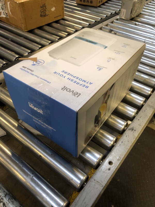 Photo 1 of LEVOIT 4L Humidifiers for Bedroom Large Room & Essential Oil Diffuser, Quiet Cool Mist for Home, Baby and Plants, Last up to 40Hours, Dual 360° Rotation Nozzles, Handle Design, Auto Shut Off, Blue