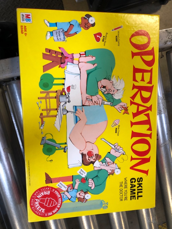 Photo 1 of Operation Electronic Board Game, Family Games for Kids Ages 6+, Kids Board Games for 1+ Players, Funny Games for Kids, Kids Gifts (Amazon Exclusive)