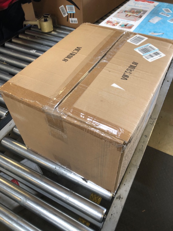 Photo 1 of Victrola Nostalgic 6-in-1 Bluetooth Record Player & Multimedia Center with Built-in Speakers - 3-Speed Turntable, CD & Cassette Player, FM Radio | Wireless Music Streaming | Mahogany