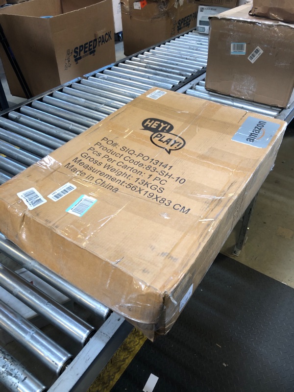 Photo 1 of Kids Treadmill - Self Propelled Workout Tread Mill for Indoor Play Gym - Kids Exercise Equipment for Boys and Girls Ages 3 and Up by Hey! Play!