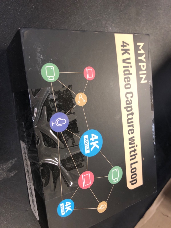 Photo 1 of 4K 60fps HDMI Video Game Capture and Passthrough Support HDR & VRR,1080P 120fps Capture for Games Console Live Streaming and Video Recording in 4K