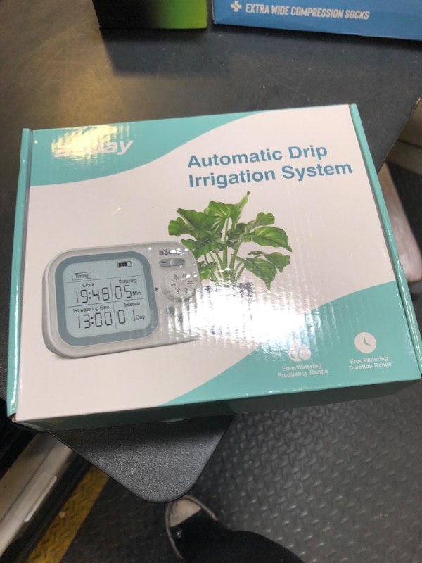 Photo 2 of Automatic Plant Waterer Indoor Self Watering System for 15 Potted Plants, Auto Drip Irrigation Kit Programmable Water Timer with Smart Humidity Detection