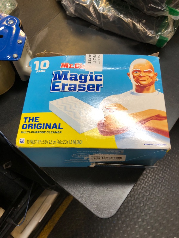 Photo 1 of Mr. Clean Magic Eraser, Oven, Kitchen, and Shoe Cleaner, Cleaning Pads with Durafoam, 10 Count
