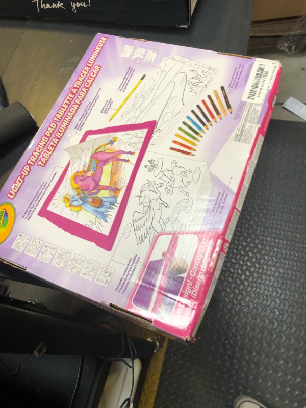 Photo 1 of Crayola Light Up Tracing Pad - Pink, Art Kit for Kids, Kids Toys & Games, Light Box, Gifts for Girls & Boys, 6+ [Amazon Exclusive]