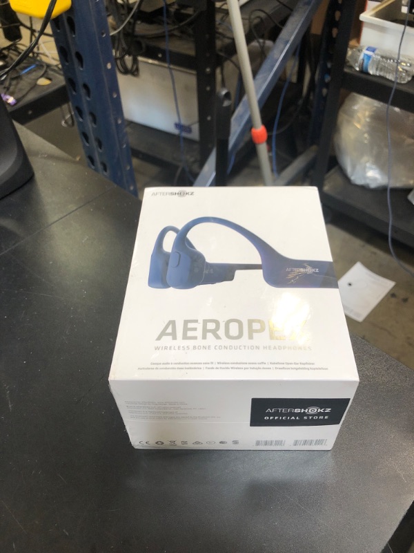 Photo 2 of AfterShokz Aeropex - Open-Ear Bluetooth Bone Condu (FACTORY SEALED)
