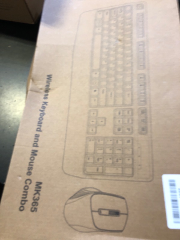 Photo 1 of Wireless Keyboard and Mouse Combo, EDJO 2.4G Full-Sized Wireless Ergonomic Keyboard with Wrist Rest, 3 Adjustable DPI Optical Mouse, for Computer/Laptop/PC/Windows/Mac