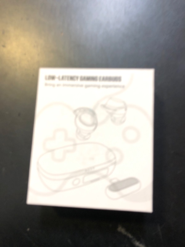 Photo 1 of IAMJOY Wireless Gaming Earbuds, 20ms Low Latency, Compatible with Meta Quest 3/2, PS5/4, Wireless Earbuds with 90 Play Time, 2.4Ghz Dongle & Bluetooth, Game Earbuds with Mic for Steam Deck, Switch, PC
