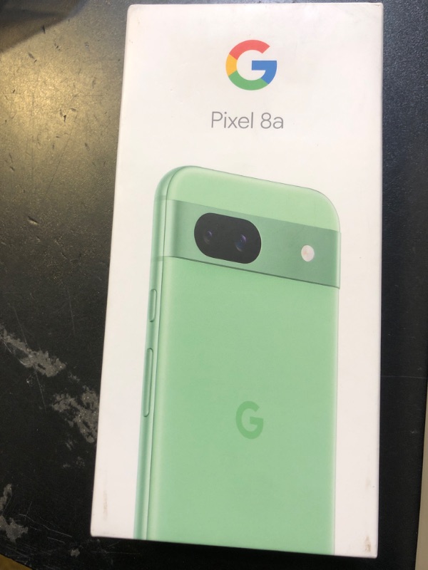 Photo 2 of Google Pixel 8a - Unlocked Android Phone with Google AI, Advanced Pixel Camera and 24-Hour Battery - Aloe - 128 GB