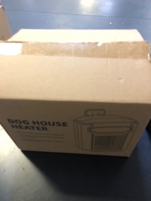 Photo 1 of Kiroto Dog House Heater with Thermostat APP Control, 500W Dog House Heaters for Outside Doghouse, Outdoor Pet House Heater with WIFI, Heated Dog House for Winter ith Adjustable Temp & Timer