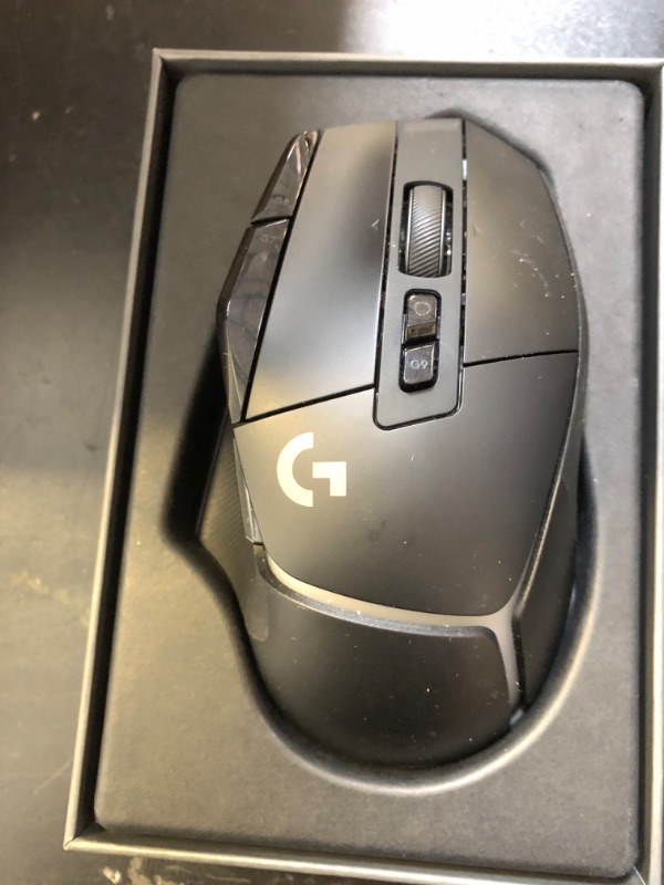 Photo 1 of Logitech G502 X Plus Lightspeed Wireless Optical Mouse - LIGHTFORCE hybrid switches, LIGHTSYNC RGB, HERO 25K gaming sensor, compatible with PC - macOS/Windows - Black