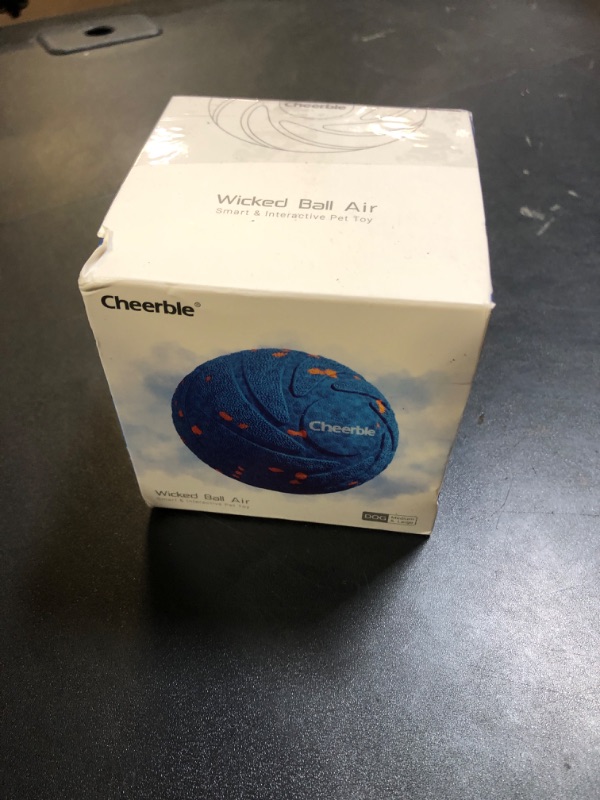 Photo 1 of ?New Material?Cheerble Smart Interactive Dog Toy, Wicked Ball AIR, Automatic Moving, Bouncing, and Rotating Ball, E-TPU Material, IPX7 Waterproof Rating, Active Rolling Ball for Medium and Large Dogs
