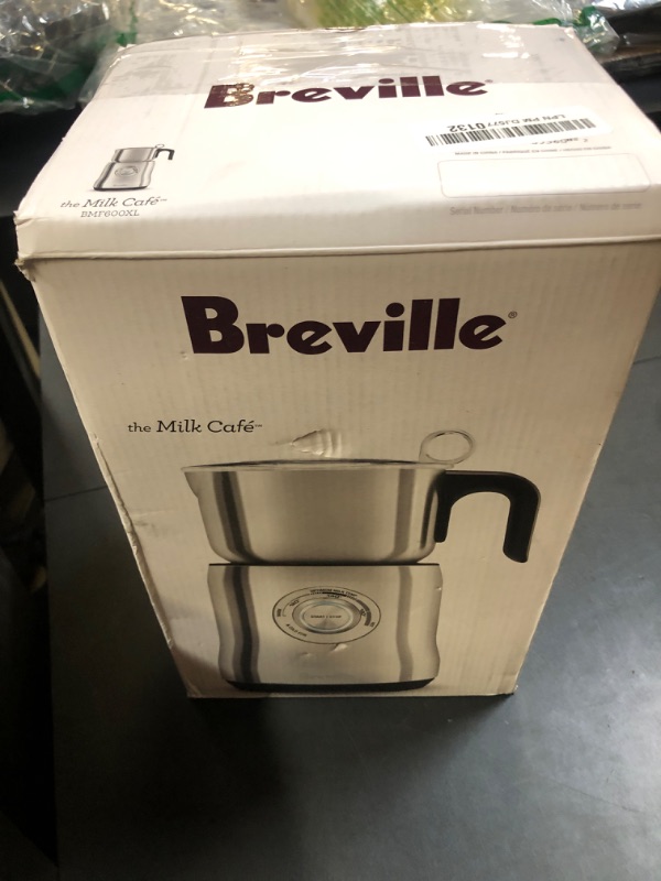 Photo 2 of Breville BMF600XL Cafe Milk Frother, 2, Stainless Steel