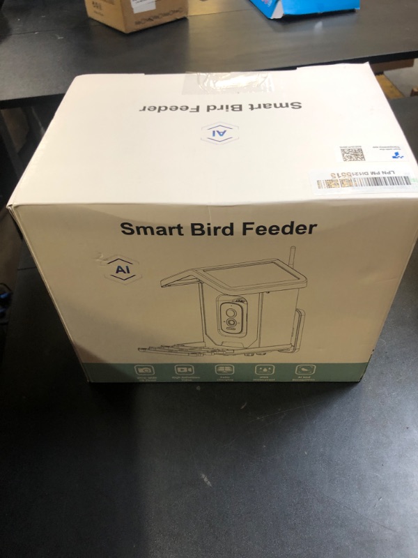 Photo 2 of Bird Feeder with Camera, 4K HD AI Identify Bird Species, Smart Solar-Powered Bird Feeder, Auto Capture Bird& Motion Detection for Watching, Camera Bird Feeders Present for Bird Lovers