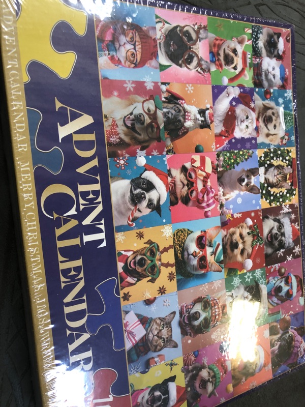 Photo 1 of advent calendar christmas jigsaw puzzle