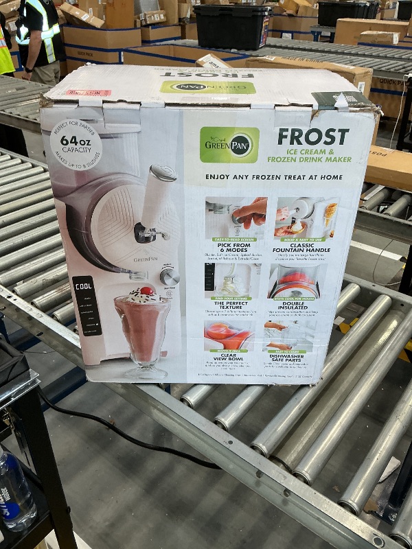 Photo 1 of GreenPan Frost Ice Cream Maker (2QT, Pink)