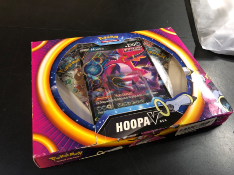 Photo 2 of Pokemon | Hoopa V Box | Card Game | Ages 6+ | 2 Players | 10+ Minutes Playing Time