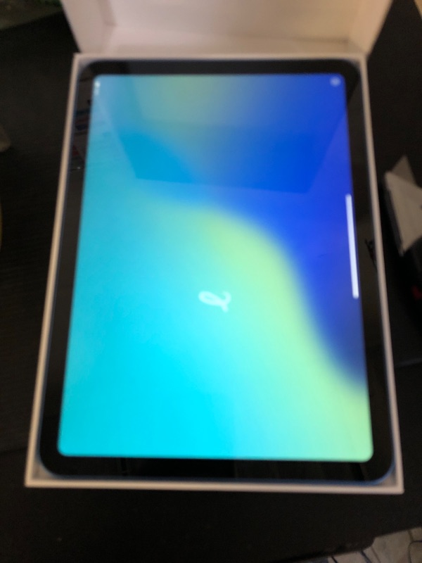 Photo 2 of Apple iPad (10th Generation): with A14 Bionic chip, 10.9-inch Liquid Retina Display, 64GB, Wi-Fi 6, 12MP front/12MP Back Camera, Touch ID, All-Day Battery Life – Blue