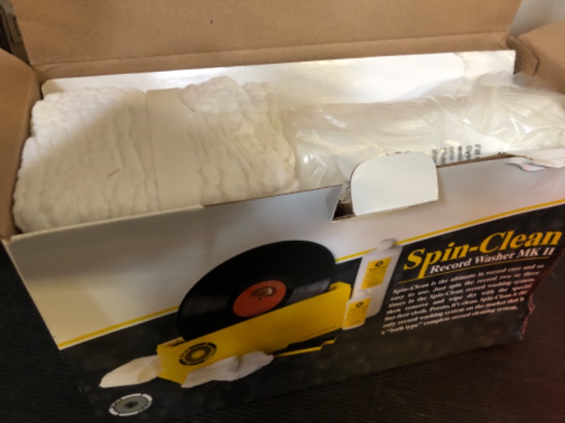 Photo 1 of Spin-Clean Vinyl Record Washer Deluxe Kit | Offering Five Extra Drying Cloths, Extra 32oz. Fluid & Extra Brushes | Vinyl Record Cleaner | Perfect for 33, 48 & 78 RPM