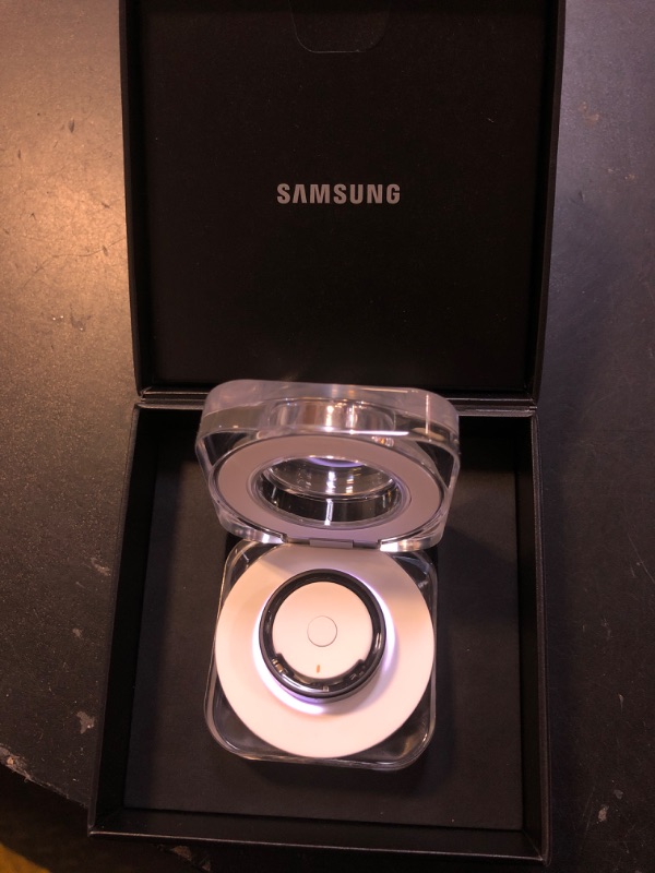 Photo 2 of Samsung Galaxy Ring, AI Smart Ring, Size First w/Sizing Kit, No App Subscription, Fitness Monitor, Sleep Tracker, Up to 7-Day Battery, Size 12, Titanium Black [US Version, 1Yr Manufacturer Warranty]