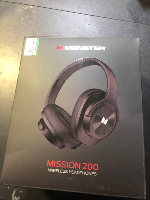 Photo 2 of Monster Mission 200 Bluetooth Headphones, Wireless Headphones with 3 EQ Modes, Low Latency HiFi Stereo Foldable Lightweight Headset, 70H Playtime,Deep Bass for Home Office Cellphone PC Ect