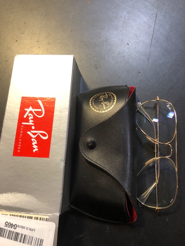 Photo 2 of Ray-Ban RB3025 Classic Evolve Polarized Aviator Sunglasses, Gold/Clear to Grey Photochromic, 55 mm