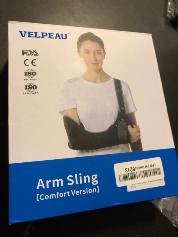 Photo 1 of Velpeau Arm Sling Shoulder Immobilizer for Women and Men, fit Left or Right Arm - Rotator Cuff Support Brace -Medical Sling for Shoulder, Clavicle, Elbow Injury (Comfort type, M: Bust 29.5?-33.5?)