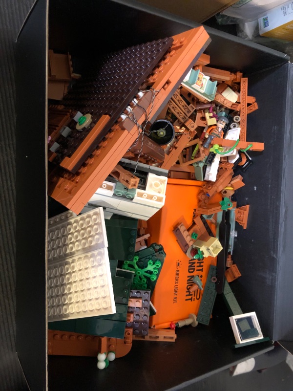 Photo 1 of Funwhole Farm-Store Lighting Building-Bricks Set - Farm Shop LED Light Construction Building Model Set 1523 Pcs for Adults and Teen