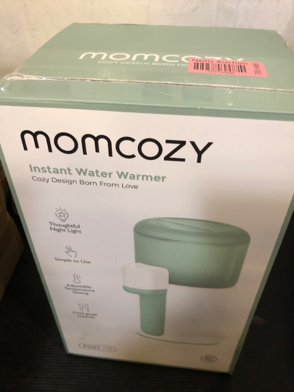 Photo 2 of Momcozy Baby Bottle Warmer, Automatic Fast Water Dispenser for Making Formula Instantly with Night Light, 2-11Oz Options & 2.5L/84Oz Larger Capacity Detachable Tank, 4 Temperature Control