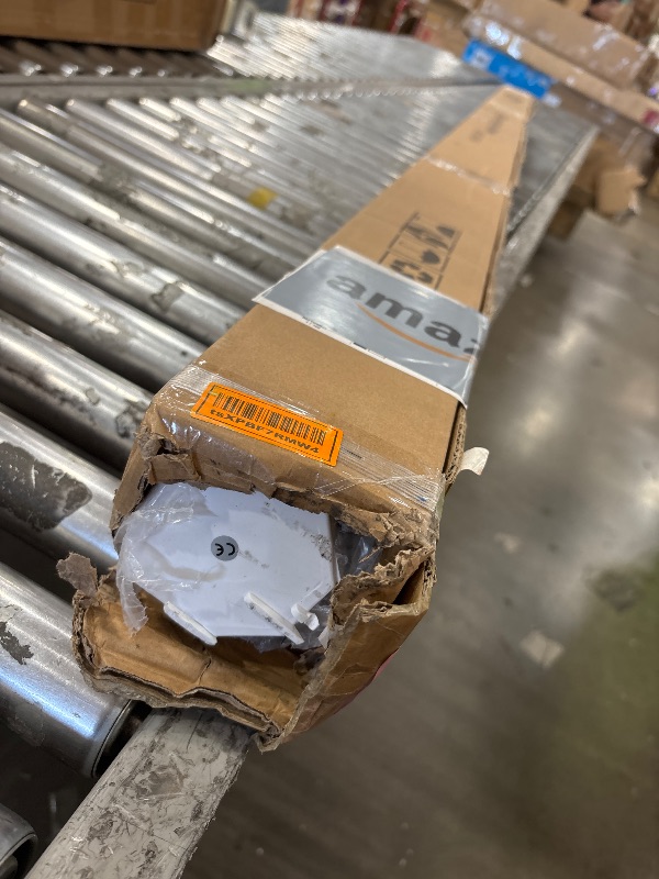 Photo 1 of LopBast Screen 100INCH Manual Pull Down White Projector Screen 16:9 1.2 Gain Retractable Auto-Locking 4K 8K 3D Ultra HD for Home Theater Movie Office Game Projection Screen with Slow Retract Mechanism