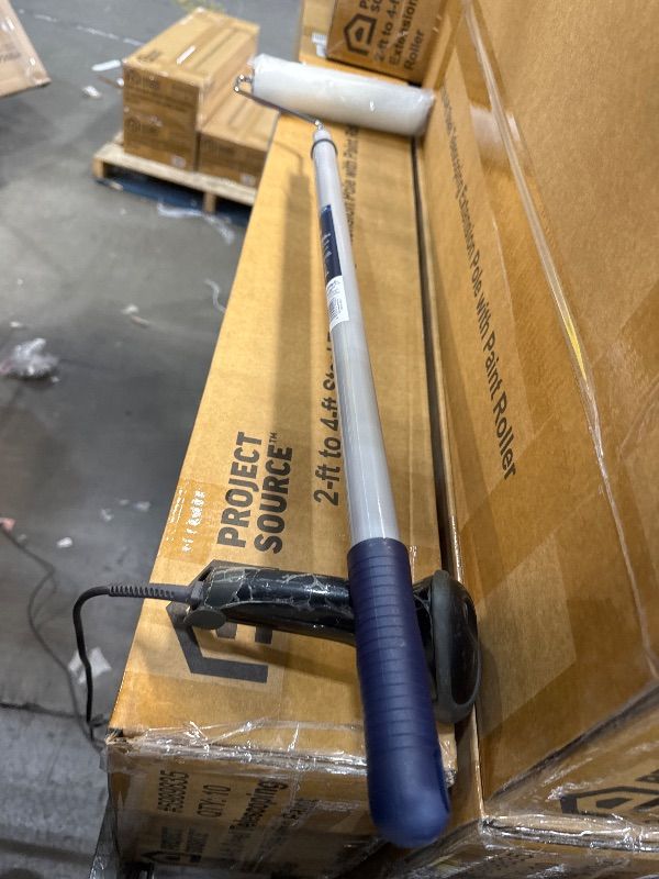 Photo 1 of Project Source 2.2-ft to 4-ft Telescoping Threaded Extension Pole