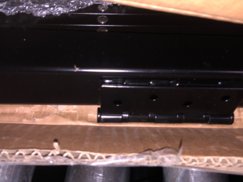 Photo 1 of VEVOR Single Folding Security Gate, 87" H x 94" W Folding Door Gate, Steel Accordion Security Gate, Flexible Expanding Security Gate, 360° Rolling Barricade Gate, Scissor Gate/Door with Padlock