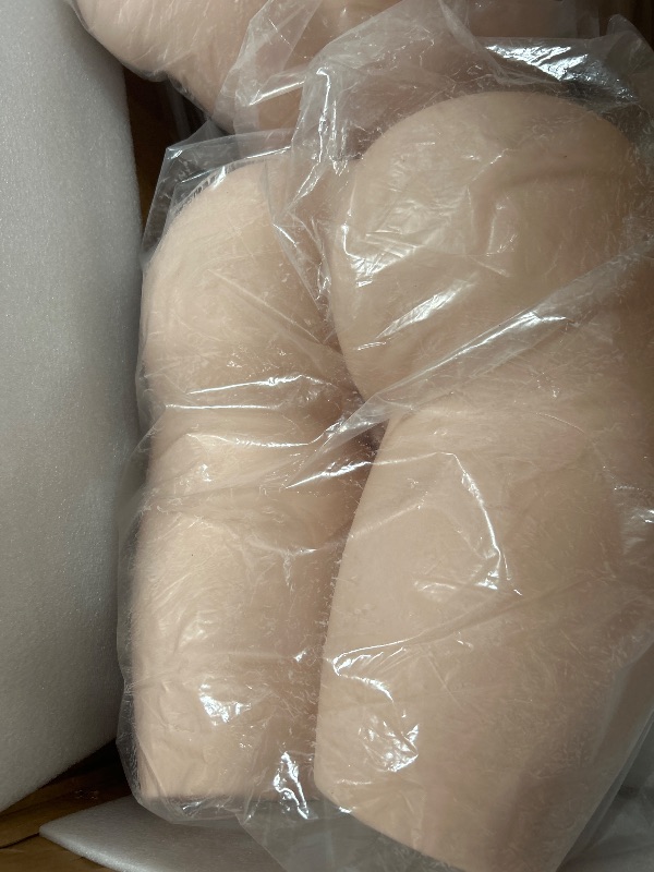 Photo 1 of *** USED SEE NOTES ****91LB Life Size BBW Sex Doll Torso - Jaspik Full Size Skin Texture Sex Dolls for Men with Soft Boobs Big Butt Pussy Ass, Adult Sex Toy Male Masturbator with Breasts & Hole Sex, Love Doll for Men Orgasm
