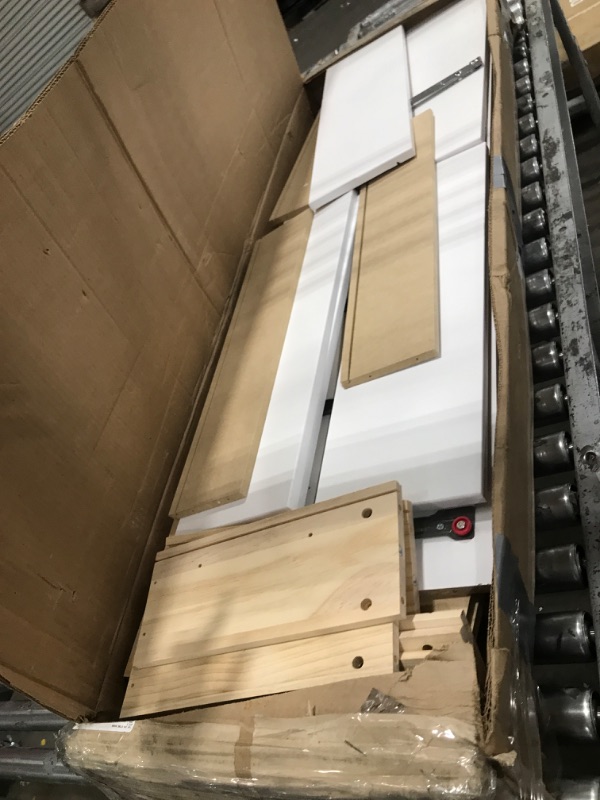 Photo 1 of ***USED - INCOMPLETE - MISSING PARTS***
Prepac Simply Modern 6-Drawer Double Dresser for Bedroom, Chest of Drawers, Modern Bedroom Furniture, 52.5” wide x 16” deep x 29.5” tall, White
